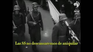 himno de la waffenSSla marcha de diablo  video con firmes sobre información video no mio [upl. by Vaasta]