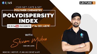 Polymer Chemistry  Polydispersity Index [upl. by Akiem462]