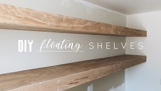 DIY Floating Shelves [upl. by Debi]