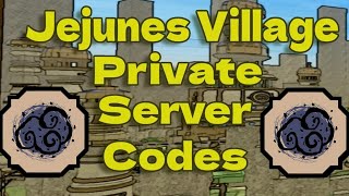 25 Private Server Codes For Jejunes  Shindo Life [upl. by Barbuto]