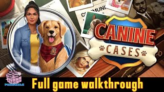 AE Mysteries  Canine Cases FULL Game Walkthrough HaikuGames [upl. by Nosidam]