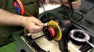 How to Spool a Fly Reel With Fly Line and Backing Instructional Video [upl. by Roseann]