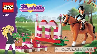 LEGO instructions  Belville  7587  Horse Jumping [upl. by Narba240]