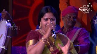 TANDHANA TA NA NA Kannada Folk Song  Shubha Raghavendra 57th Bengaluru Ganesh Utsava 2019 [upl. by Arehsat]