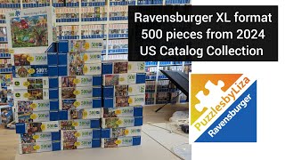 Ravensburger ALL 500 pieces Large Format in 2024 US Catalog  puzzlesbyLiza [upl. by Backer]