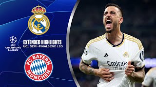 Real Madrid vs Bayern Extended Highlights  UCL SemiFinals 2nd Leg  CBS Sports Golazo [upl. by Notrab]