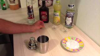 Faire un cocktail topaz  Apéritifs faciles [upl. by Rebmyk]