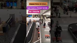 Welcome to modern Baggage Claim Area in Atlanta Georgia USA 🇺🇸 [upl. by Song846]