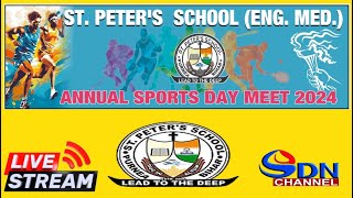 STPETERS SCHOOL ENGMED Annual Sports Day Meet 2024 day 3 [upl. by Anikahs]