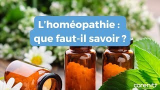 Tout ce quil faut savoir sur lhoméopathie [upl. by Adolphus]