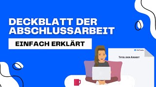 Das perfekte Deckblatt einer Bachelorarbeit Masterarbeit oder Hausarbeit  Einfach erklärt [upl. by Rehtse702]