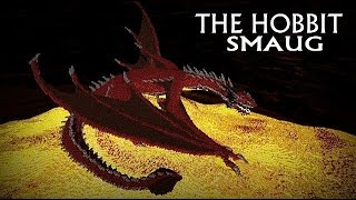 Minecraft The hobbit Smaug Dragon build review [upl. by Ablem]