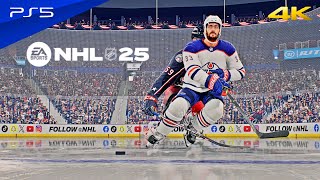 NHL 25  Full Game  edmonton Oilers vs Columbus Blue Jackets  Gameplay [upl. by Landers]