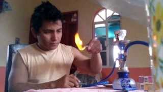 Como preparar una Shisha Hookah o pipa de agua muy rapido [upl. by Alamac]