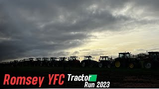 Romsey Young Farmers Tractor Run December 2023 [upl. by Bast]