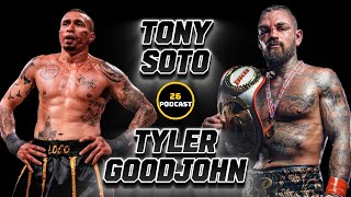 Best Bare Knuckle Fight Ever Tony Soto Vs Tyler Goodjohn  26 Gogglebox BKFC [upl. by Wernher]