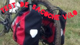 je teste mes sacoches avant sur le Monster gravel [upl. by Ellehsat]