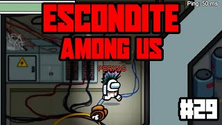 El MEJOR ESCONDITE en AMONG US 29 [upl. by Sivartal]