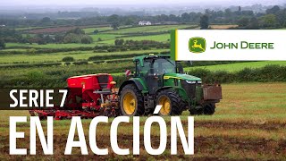 En uso práctico mira cómo impresionó el tractor 7R de John Deere en el campo [upl. by Reinhart406]