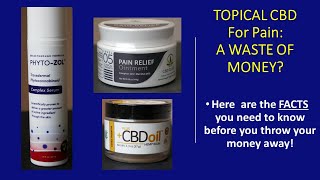 Topical CBD for Pain Does it Even Work [upl. by Landahl]