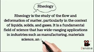 NINUL1 Rheology [upl. by Nil]