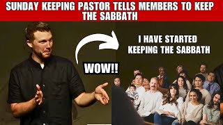 Sunday Keeping pastor tells members to keep the sabbath [upl. by Yedorb]