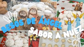 BESOS DE ANGEL SABOR A NUEZ Receta fácil y rápida para compartir en ésta NAVIDAD 🎄😋 [upl. by Swithbert16]