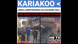 KARIAKOO GOROFA LAPOROMOKA NA KUFUKIA WATU WAKIWA HAI JIONEE [upl. by Haiasi]