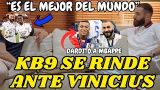 PALAZO DE BENZEMA A MBAPPE  quotVINI ES EL MEJOR DEL MUNDO Y TIENES QUE ADAPTARTEquot vinicius mbappe [upl. by Ancilin]