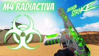 USE LA NUEVA M4 ULTRA RADIOACTIVA DE BLOOD STRIKE [upl. by Leihcey]