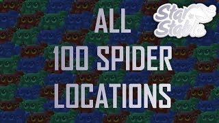 ALL 100 SPIDER LOCATIONS LES 100 ARAIGNEES  SSO [upl. by Etessil603]