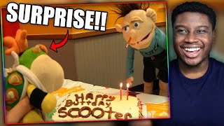 SCOOTERS SURPRISE PARTY  SML Movie Scooters Birthday Reaction [upl. by Misak553]