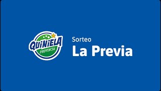 Sorteo de la Quiniela La Previa de la Lotería de la Provincia 4 de octubre del 2024 [upl. by Atteoj]