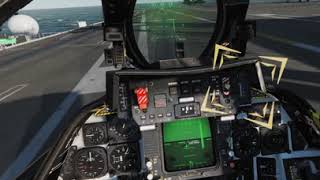 DCS F14 BasicsCarrier Case1 TakeOff Oculus rift VR [upl. by Adnamor788]