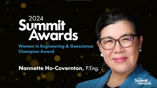 Nannette HoCovernton  2024 Women in Engineering amp Geoscience Champion Award Recipient [upl. by Kreis]