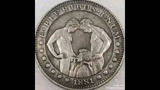 Very Scare 1881 One Dollar EPlu RibusUnum  From US  Worth Big Money [upl. by Sadnak]