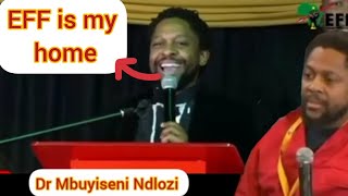 Dr Mbuyiseni Ndlozi EFF Spokesperson Not Joining MK Party By Singing Kusekhaya La [upl. by Dempstor]