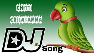 Telugu Chitti Chilakamma Dj Song Remix  Childhood Poem [upl. by Atekihs639]