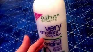 Alba Botanica Original Very Emollient Body LotionCRUELTY FREE [upl. by Haisa]