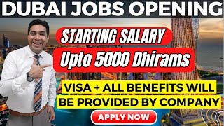 High Salary Jobs In Dubai Apply Now [upl. by Akinajnat]