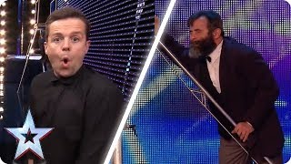 Vladimir Georgievsky FLIPS OUT  BGT Unforgettable Auditions [upl. by Idolla447]