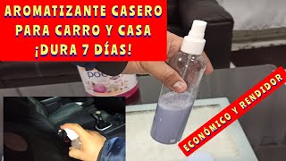 COMO HACER AROMATIZANTE CASERO PARA TU AUTO Y CASA [upl. by Finnie]