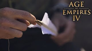 Age Of Empires 4  ARROW MAKING Bonus Video [upl. by Akinot703]