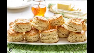 Simple Homemade Buttermilk Biscuits  3 EASY INGREDIENTS  Homestead Homemade DIY Simple Living [upl. by Arahsit]