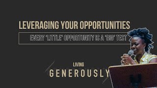 Sunday Service  Leveraging Your Opportunities  Zinty [upl. by Yahsram626]