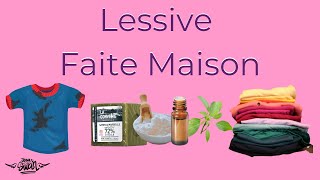 DIY  Recette lessive maison au savon de Marseille swanlife [upl. by Leak]