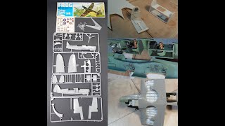 Fairey Firefly 172 Frog Vintage 1972 molds unboxing and build Part One [upl. by Pega]