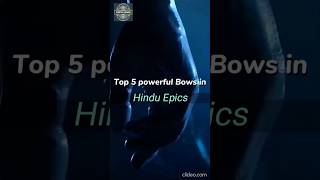 The 5 MOST POWERFUL Bows in Hinduism viral facts  hinduism [upl. by Bluh]