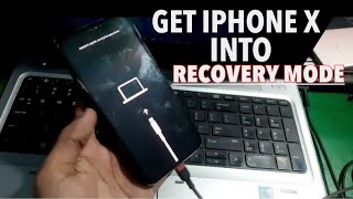 How to Enter Recovery Mode on iPhone X [upl. by Durkin797]