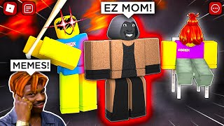 ROBLOX Weird Strict Dad CHAPTER 3 — FUNNY MOMENTS MEMES 🛌 [upl. by Yaresed43]